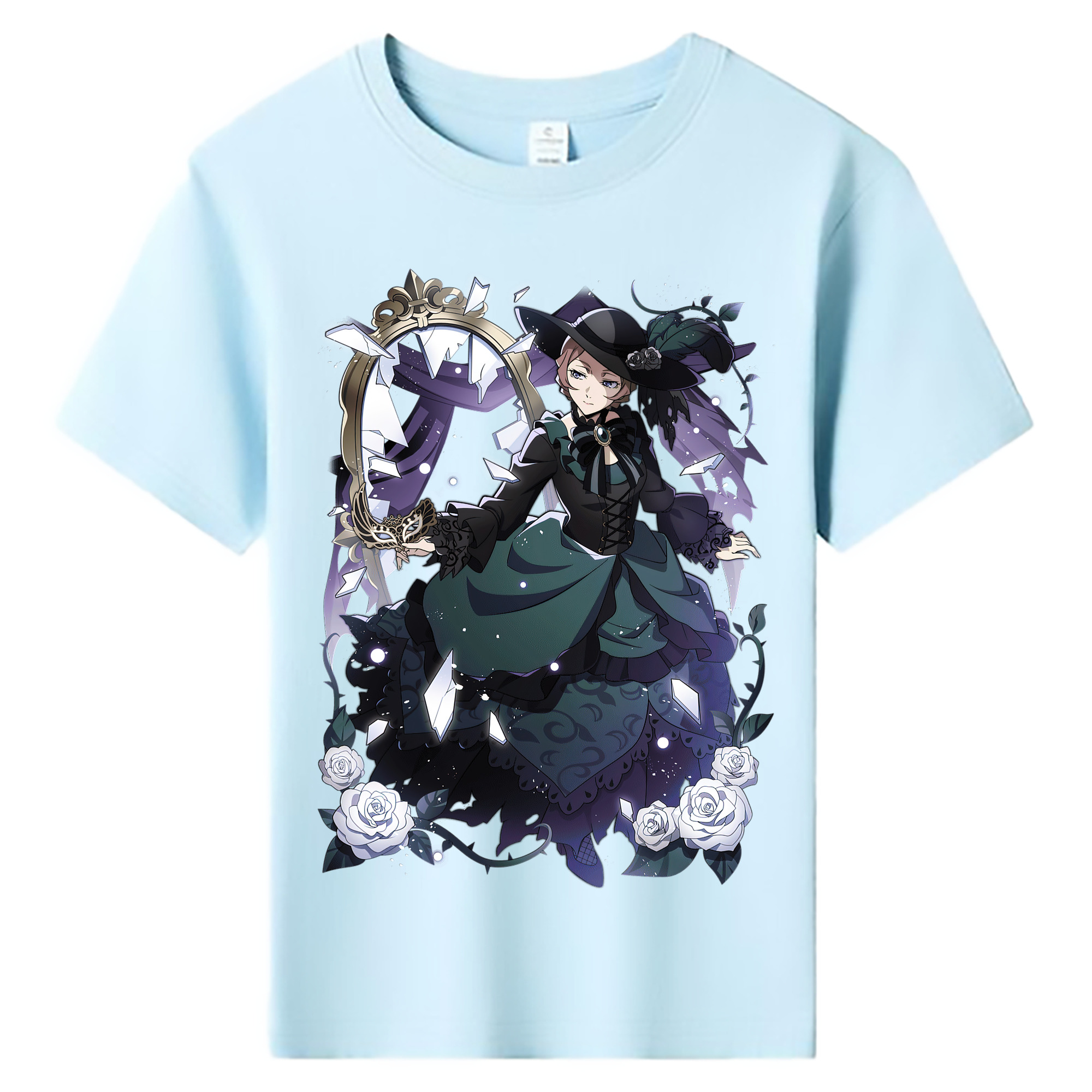（画像用） 文豪ストレイドッグス Bungo Stray Dogs 綿100％キッズTシャツ（フロントプリント）